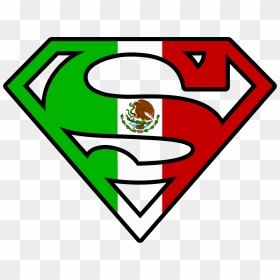 Mexico Superman Clipart , Png Download - Logo Superman, Transparent Png - mexico flag png