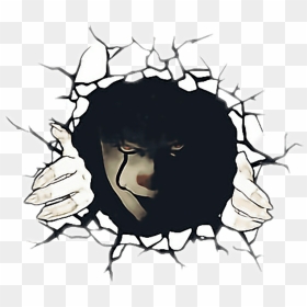 It Sticker - Pennywise Clipart, HD Png Download - pennywise png