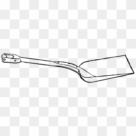 Shovel Clipart Black And White, HD Png Download - shovel png