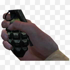 Mk 2 Grenade First Person Cod - First Person Grenade, HD Png Download - grenade png