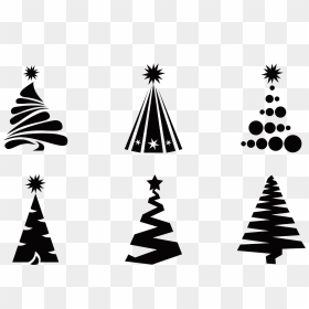 Christmas Tree Vector Graphics Christmas Day Christmas - Silhouette Christmas Tree Clipart, HD Png Download - tree vector png