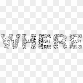 Typography, HD Png Download - question marks png