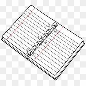 Spiral Notebook Clip Art, HD Png Download - notebook paper png