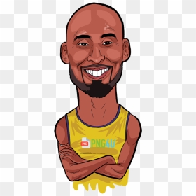 Kobe Bryant Cartoon Png, Transparent Png - kobe bryant png