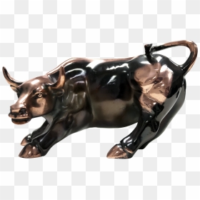 Charging Bull Png - Wall Street Bull Transparent, Png Download - street png