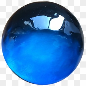 Blue Glass Ball Png, Transparent Png - crystal ball png