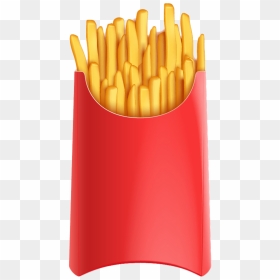 French Fries Fast Food Hamburger Pizza Frying - French Fries Cartoon Png, Transparent Png - fries png