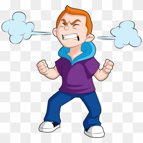 Injury Tantrums Lack Of Social Skills Sensory Issues - Angry Kid Cartoon Png, Transparent Png - child png