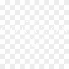 Corazon - Johns Hopkins Logo White, HD Png Download - corazones png