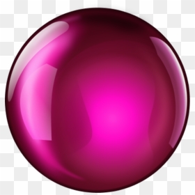 Pink Crystal Ball Png - Glossy Clipart, Transparent Png - crystal ball png