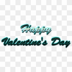 Happy Valentines Day Blue, HD Png Download - happy valentines day png