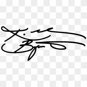 Kobe Bryant Signature Vector, HD Png Download - kobe bryant png