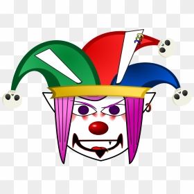 Evil Clown Clip Arts - Evil Alien Clipart Gif Png, Transparent Png - clown png