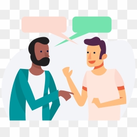Giving And Receiving Design Feedback - People Talking, HD Png Download - people talking png