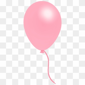 Baby Red Balloon Image - Pink Balloon Clipart, HD Png Download - pink png
