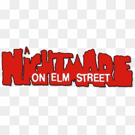 A Nightmare On Elm Street Movie Logo - Nightmare On Elm Street Title, HD Png Download - street png