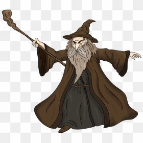 Magician Clip Art - Art Gandalf And Radagast, HD Png Download - wizard png
