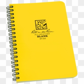 Write In The Rain Notebook, HD Png Download - notebook paper png