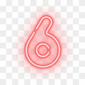 Number Six Png Image, Transparent Png - neon png
