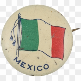 Mexico Flag Tassels Art Button Museum - Randy's Donuts, HD Png Download - mexico flag png