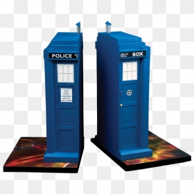Doctor Who Tardis Set Transparent Background - Tardis Bookend, HD Png Download - tardis png