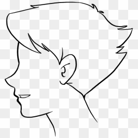 Drawing Mask Anime Boy, HD Png Download - anime face png