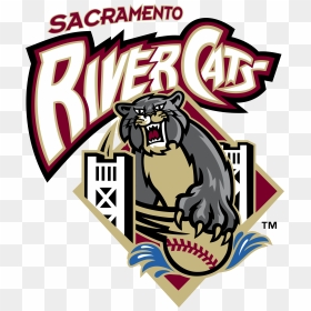 Sacramento River Cats Logo Png Transparent - Sacramento River Cats Logo, Png Download - river png