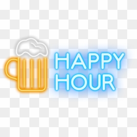 Bottles Of Beer £2 - Work Happy Hour Clipart, HD Png Download - neon png