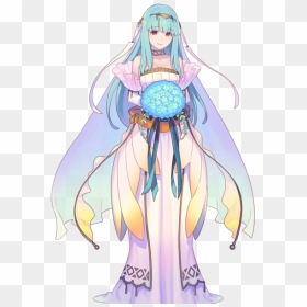 Ninian Fire Emblem Heroes, HD Png Download - anime face png