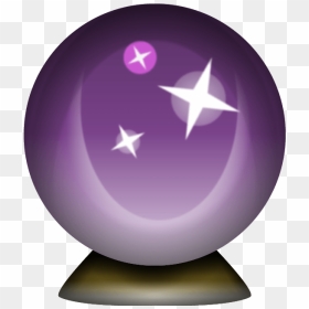 Transparent Crystal Ball Png - Crystal Ball Emoji Png, Png Download - crystal ball png
