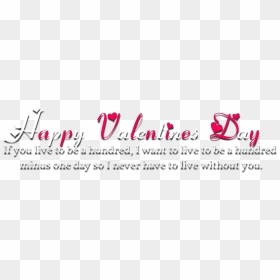 Calligraphy, HD Png Download - happy valentines day png