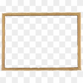 Gold Pattern Frame Png Free Download - Picture Frame, Transparent Png - wood frame png
