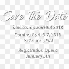 Save The Date Conference - Calligraphy, HD Png Download - save the date png