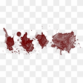 Translucent Blood Drops Png, Transparent Png - bloody handprint png