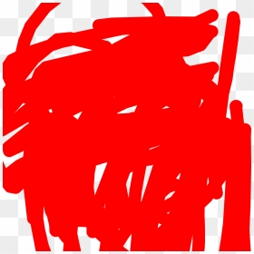 Transparent Red Scribbles, HD Png Download - scribble png
