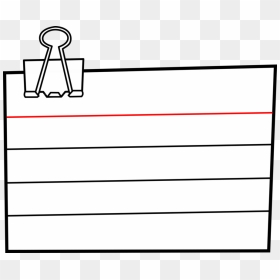 Square,symmetry,text - Notepad Clipart, HD Png Download - notebook paper png
