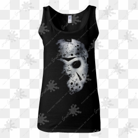 Sfx Jason"s Mask Ladies Vest - T-shirt, HD Png Download - jason mask png