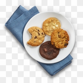 Plate Of Cookies Png - Plate With Cookies Png, Transparent Png - cookies png