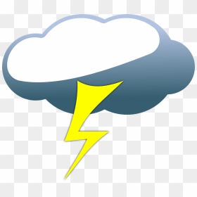 Cartoon Lightning Clip Art, HD Png Download - thunder png