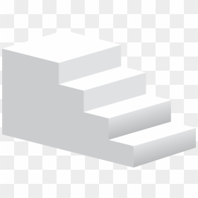 White Stairs Transparent Png Clip Art Image - Wood, Png Download - stairs png