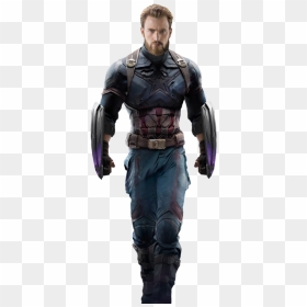 Captain Marvel Png - Captain America Infinity War Suit, Transparent Png - america png