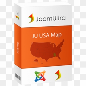 Logo - Joomla, HD Png Download - usa map png