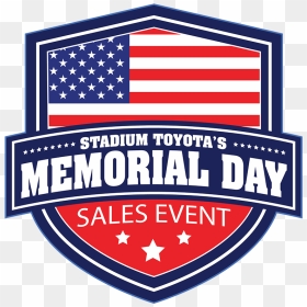 Stadium Toyota Memorial Day Sales Event - Emblem, HD Png Download - memorial day png