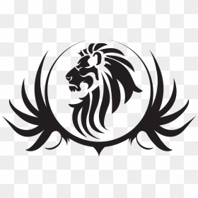 Lionhead Rabbit Tattoo Clip Art - Transparent Background Lion Logo Png, Png Download - lion head png
