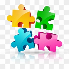 Jigsaw Puzzle Logo - Vector Jigsaw Puzzle Png, Transparent Png - puzzle png