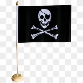 Transparent Pirate Skull And Crossbones Png - Pirate Flag, Png Download - skull and crossbones png