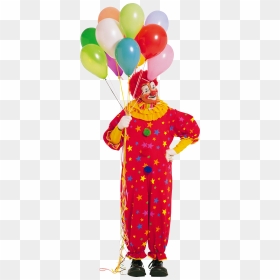 Clown Png Image - Clown Holding A Balloon, Transparent Png - clown png