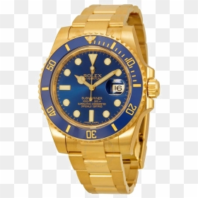 Rolex Transparent Background - Rolex Submariner Black, HD Png Download - rolex png