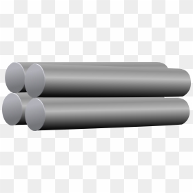Pipe,cylinder,metal - Iron Rod Clipart Black And White, HD Png Download - pipe png