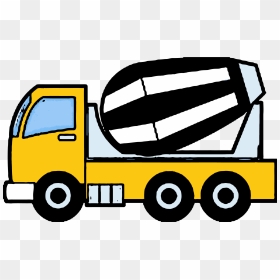 Cement Truck Construction Clipart Png - Construction Cement Truck Clipart, Transparent Png - construction png
